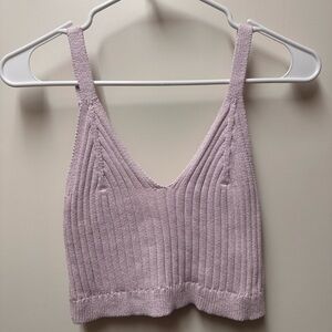 Aerie Ribbed Knit Tank Top